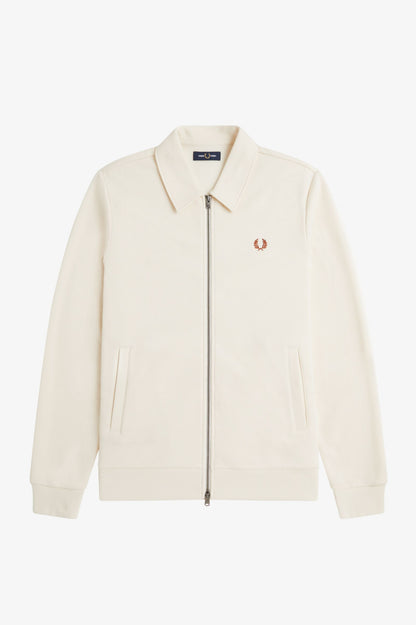 Fred Perry Zip Fleeceback Sweat M8617 // ECRU 560