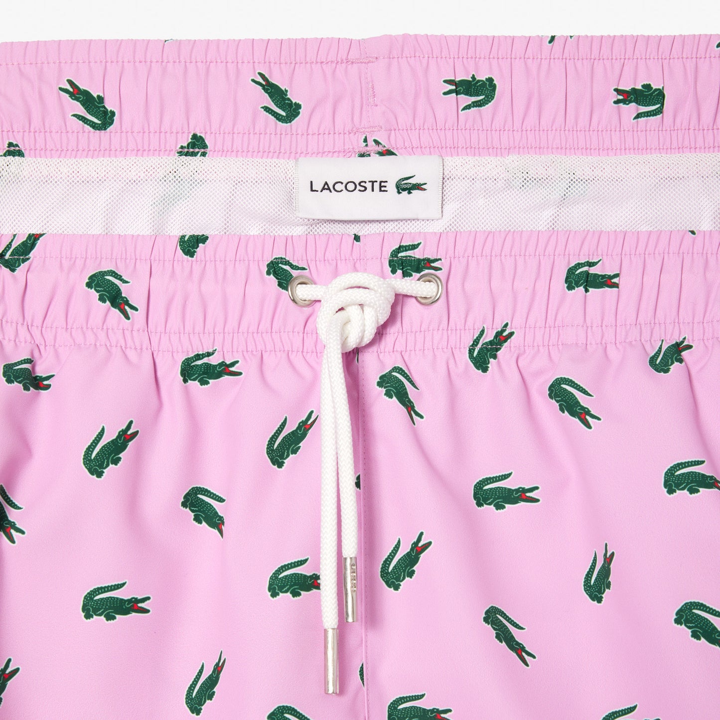 Lacoste Crocodile Print Swim Trunks MH7188 // GELATO IU9