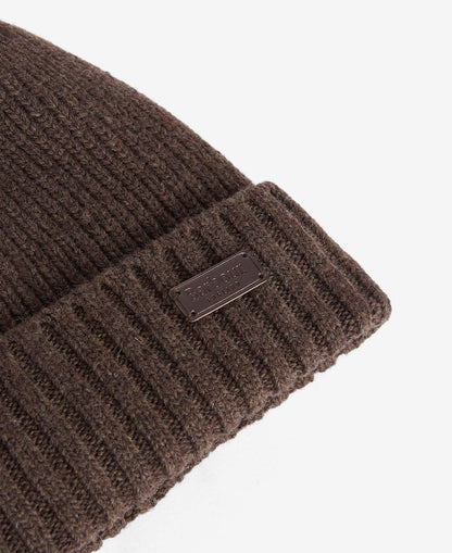 Barbour Carlton Beanie // MID BROWN