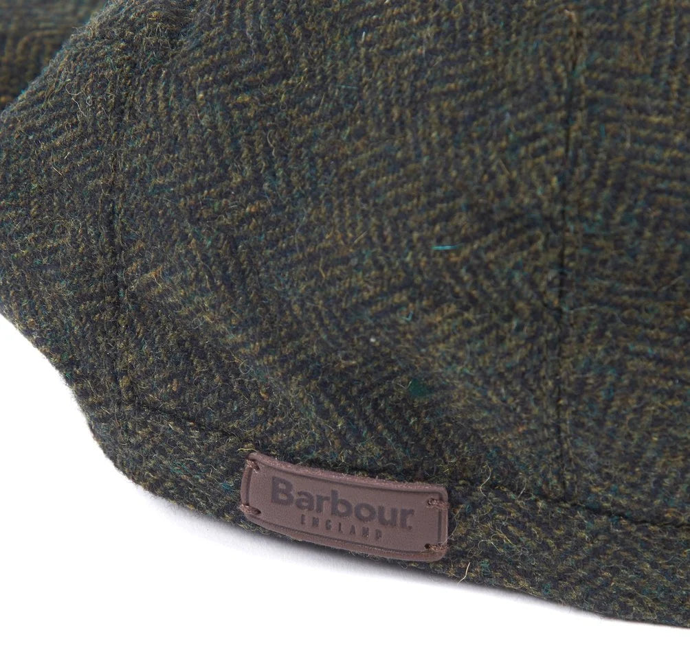 Barbour Barlow Flat Cap // OLIVE