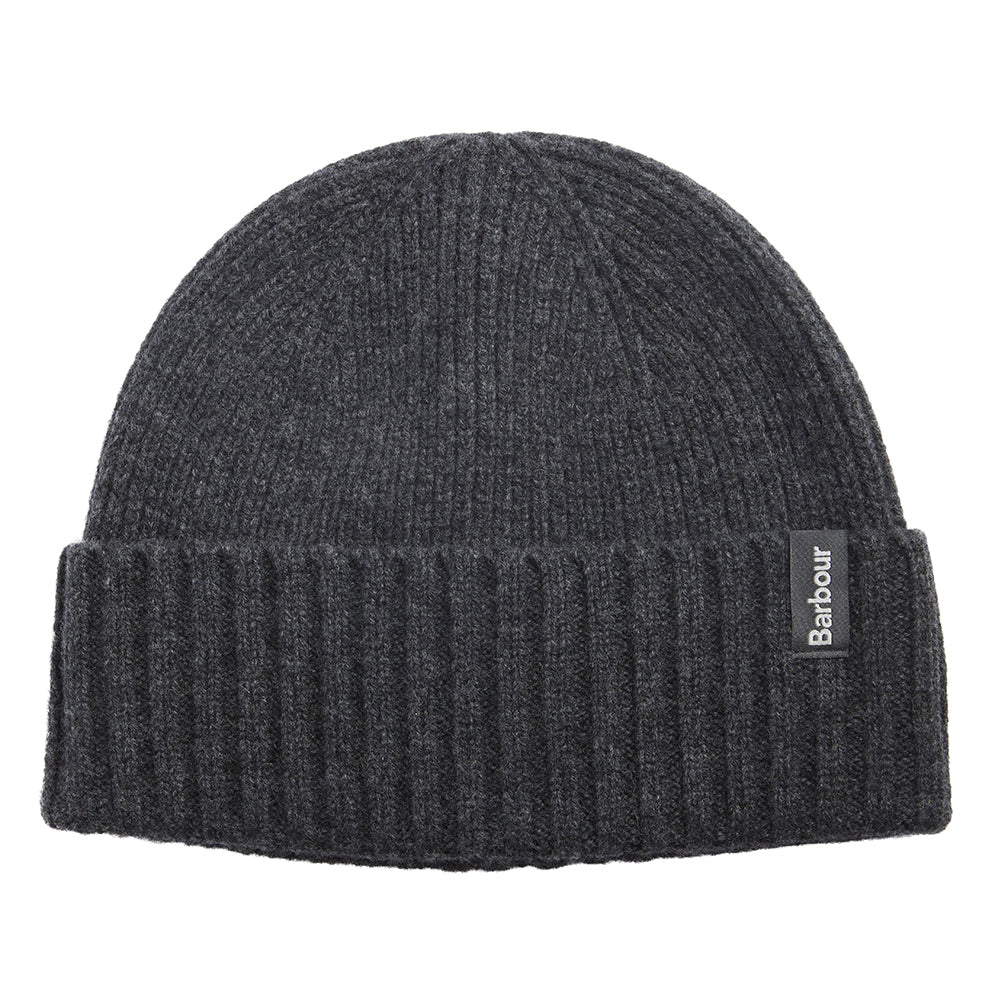 Barbour Danforth Knitted Beanie // CHARCOAL GY71