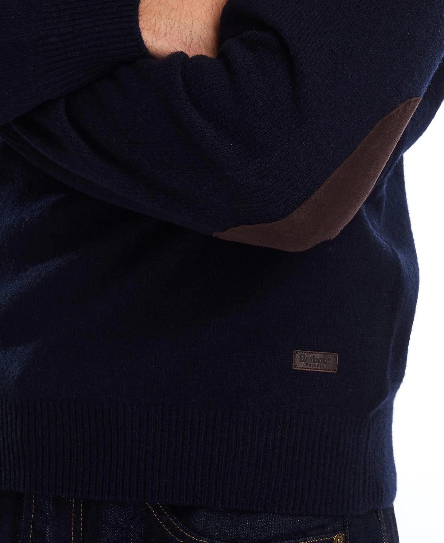 Barbour Essential Crew-Neck Jumper MKN0584NY91 // NAVY