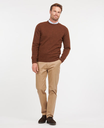 Barbour Essential Crew-Neck Jumper MKN0584OR51 // BRACKEN