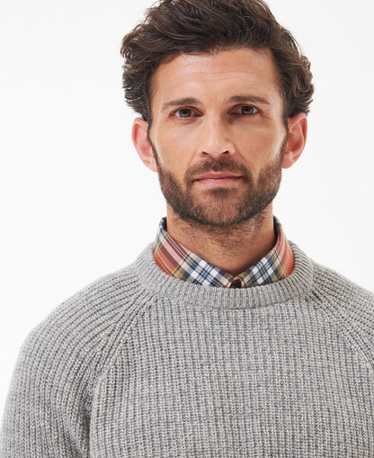 Barbour Horseford Crew Neck Jumper MKN1113ST51 // STONE