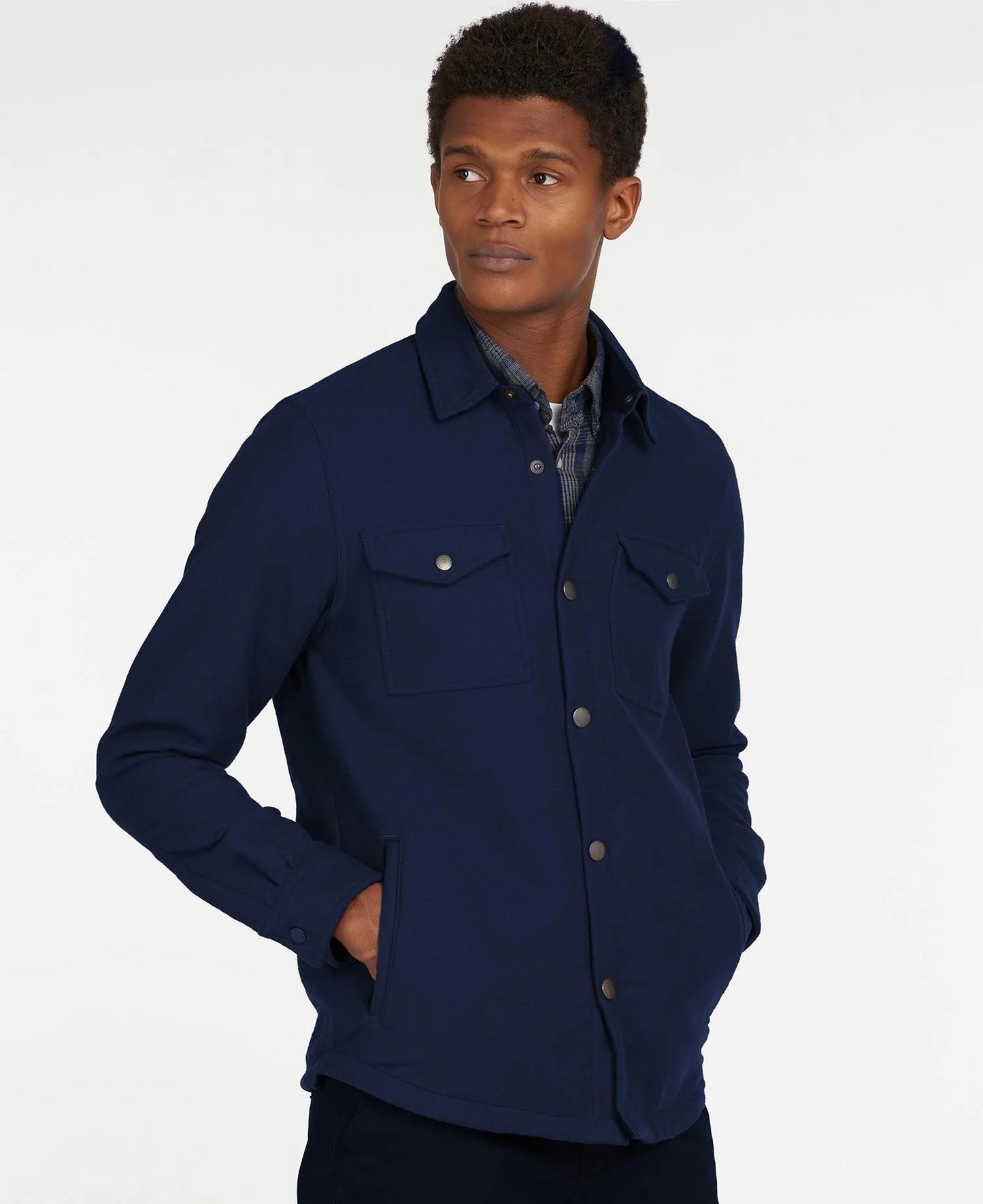 Barbour Carrbridge Twill Overshirt // NVAY