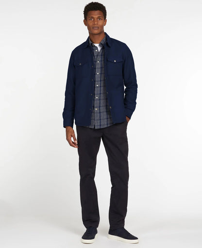 Barbour Carrbridge Twill Overshirt // NVAY