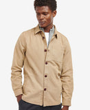 Barbour Washed Cotton Overshirt MOS0281 // WASHED STONE