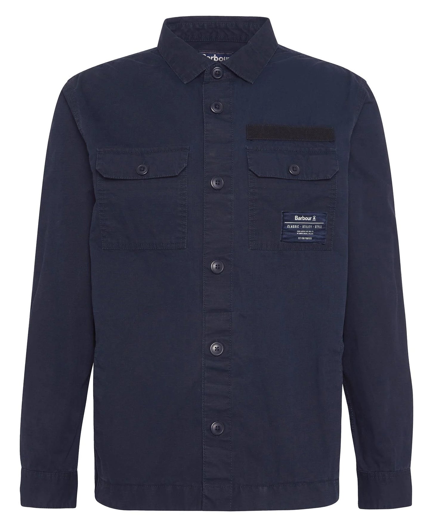 Barbour Bidlam Overshirt MOS0368 // NAVY NY91