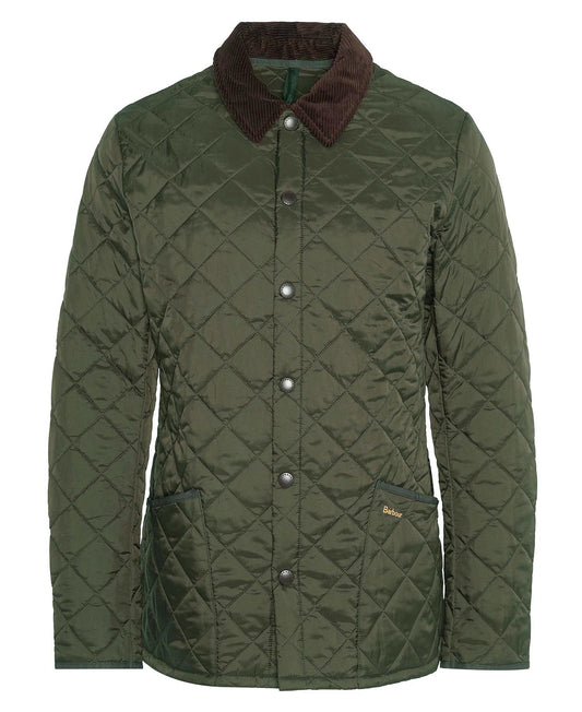 Barbour Heritage Liddesdale Quilted Jacket // OLIVE