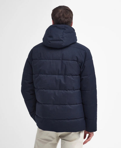 Barbour Brampton Puffer Jacket // NAVY