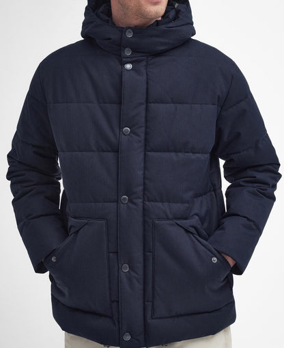 Barbour Brampton Puffer Jacket // NAVY