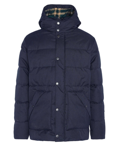 Barbour Brampton Puffer Jacket // NAVY