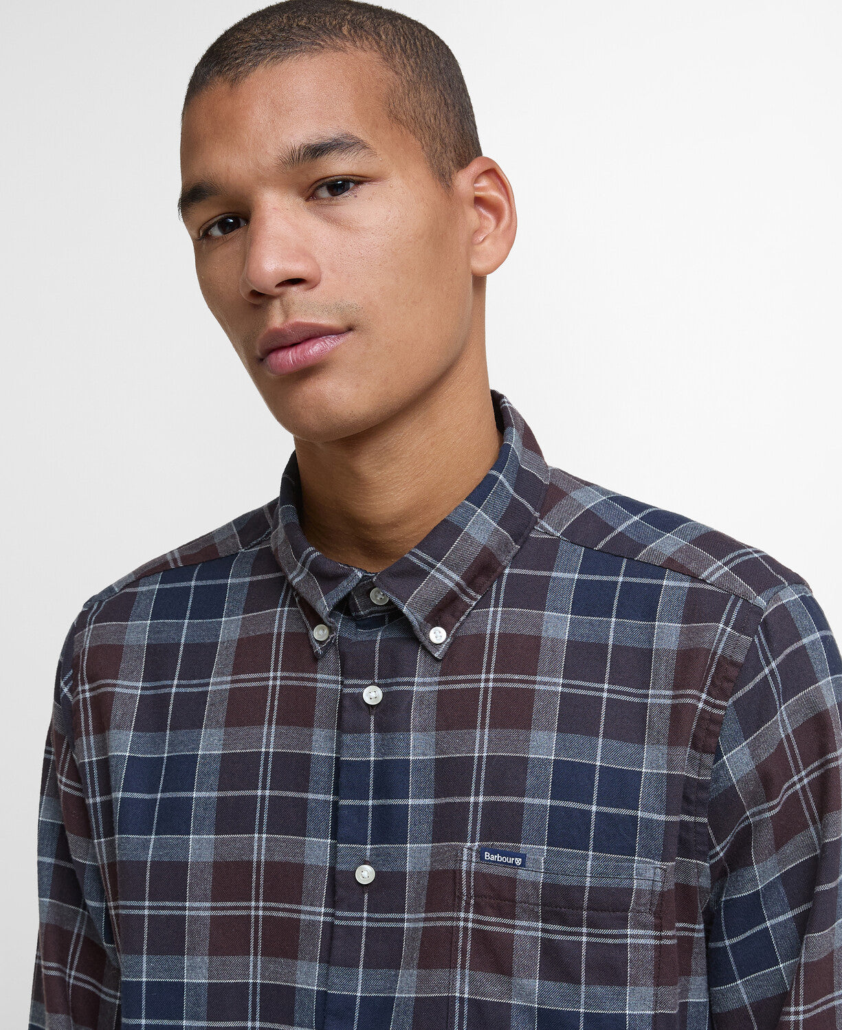 Barbour Fortrose TF Shirt // MIDNIGHT OAK TARTAN TN38