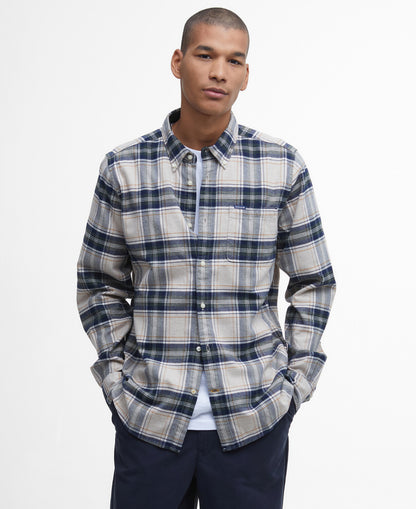 Barbour Betsom Tailored LS Shirt // STONE MARL ST39