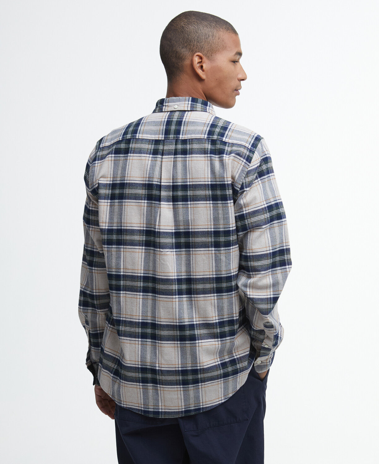 Barbour Betsom Tailored LS Shirt // STONE MARL ST39
