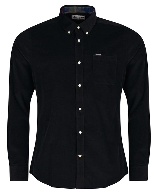 Barbour Ramsey Tailored Fit Shirt // BLACK