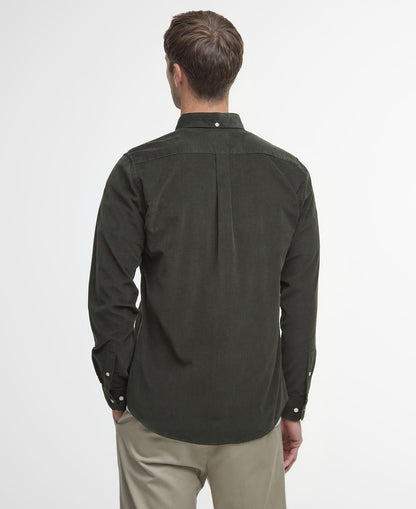 Barbour Ramsey Tailored Fit Shirt // FOREST GREEN