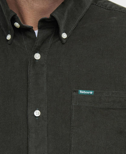 Barbour Ramsey Tailored Fit Shirt // FOREST GREEN