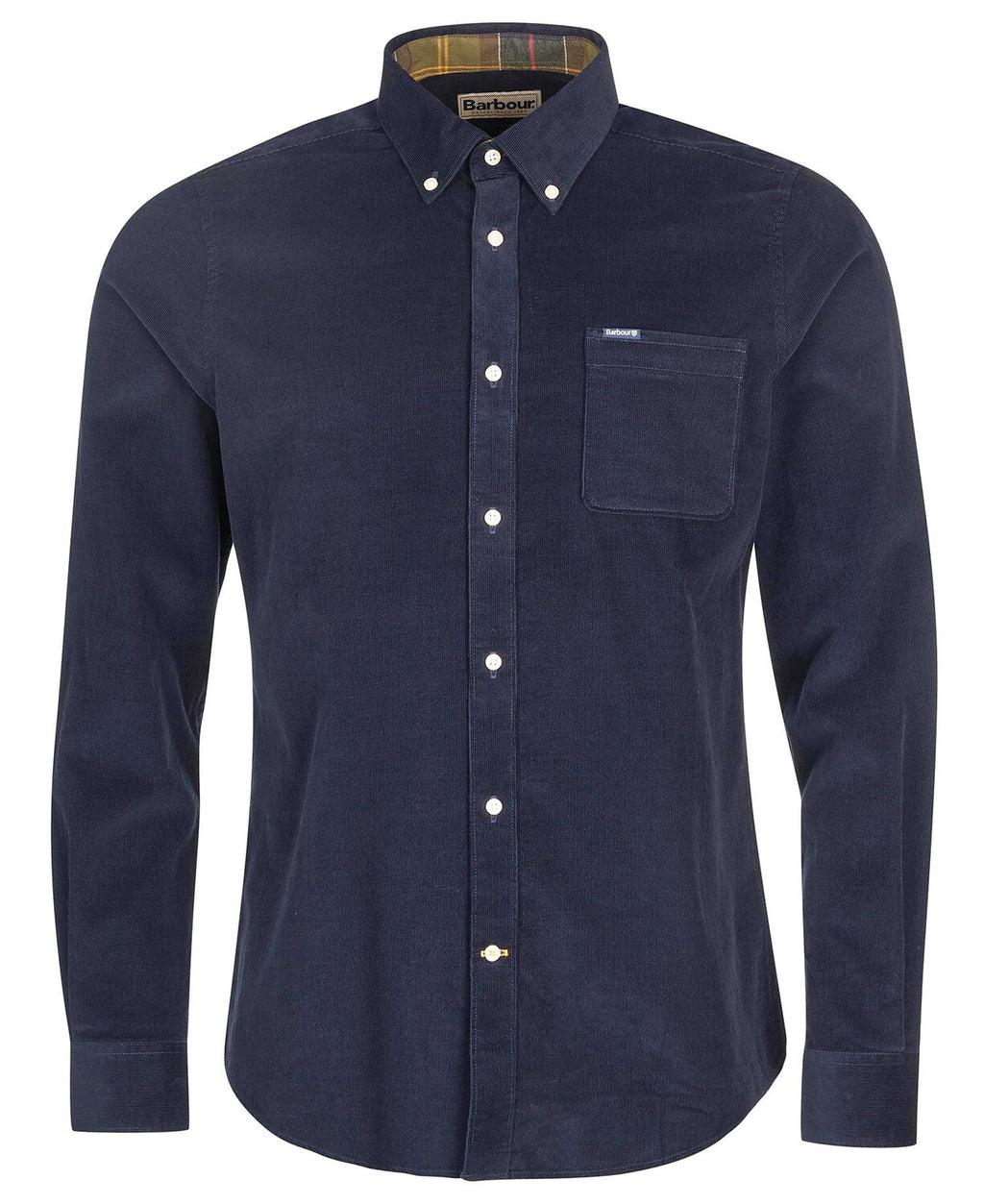 Barbour Ramsey Tailored Cord Shirt // NAVY NY91