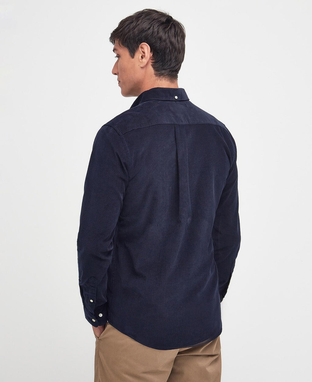 Barbour Ramsey Tailored Cord Shirt // NAVY NY91