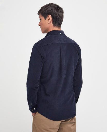 Barbour Ramsey Tailored Cord Shirt // NAVY NY91