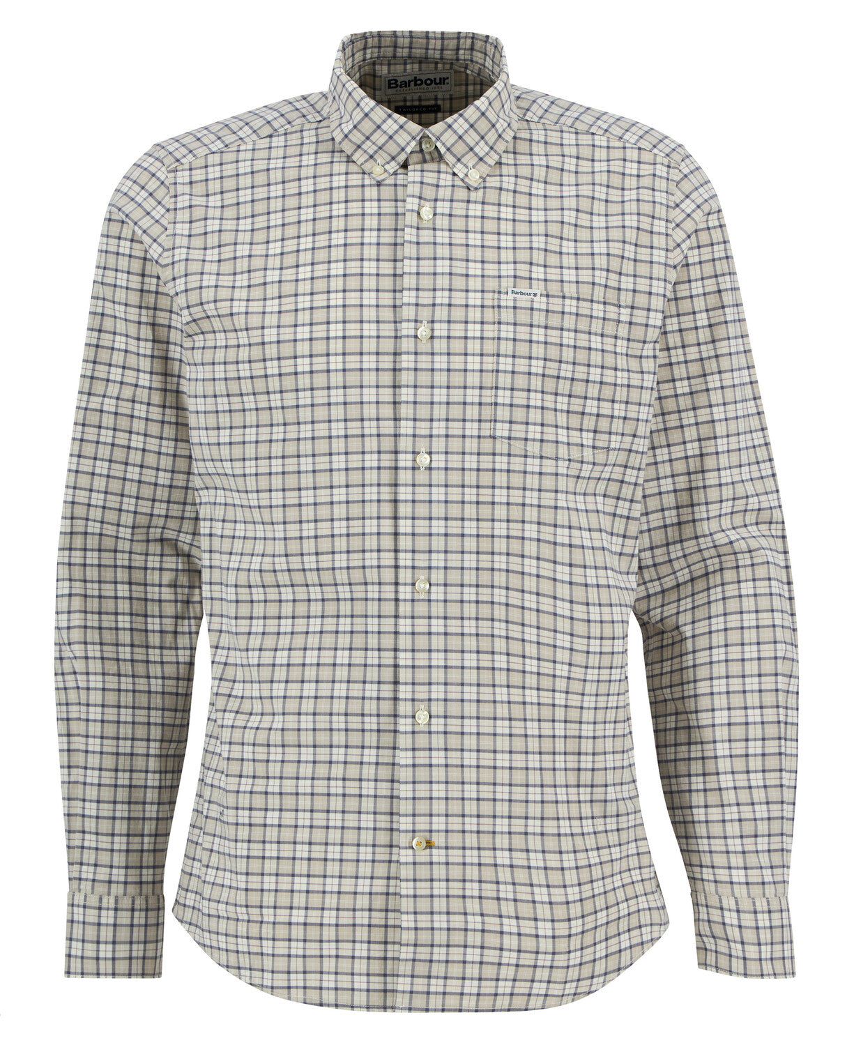 Barbour Lomond Tailored Long-Sleeved Shirt // OBAN MIST TARTAN TN41