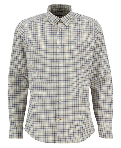 Barbour Lomond Tailored Long-Sleeved Shirt // OBAN MIST TARTAN TN41