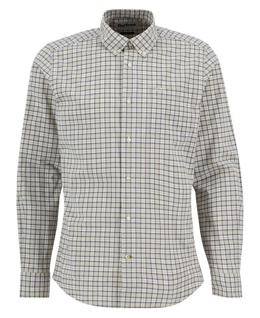 Barbour Lomond Tailored Long-Sleeved Shirt // OBAN MIST TARTAN TN41