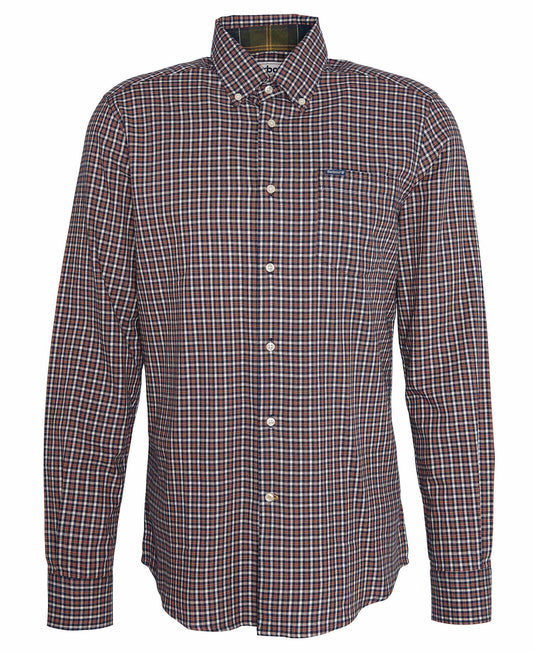 Barbour Padshaw Tailored Long-Sleeved Shirt // NAVY NY91