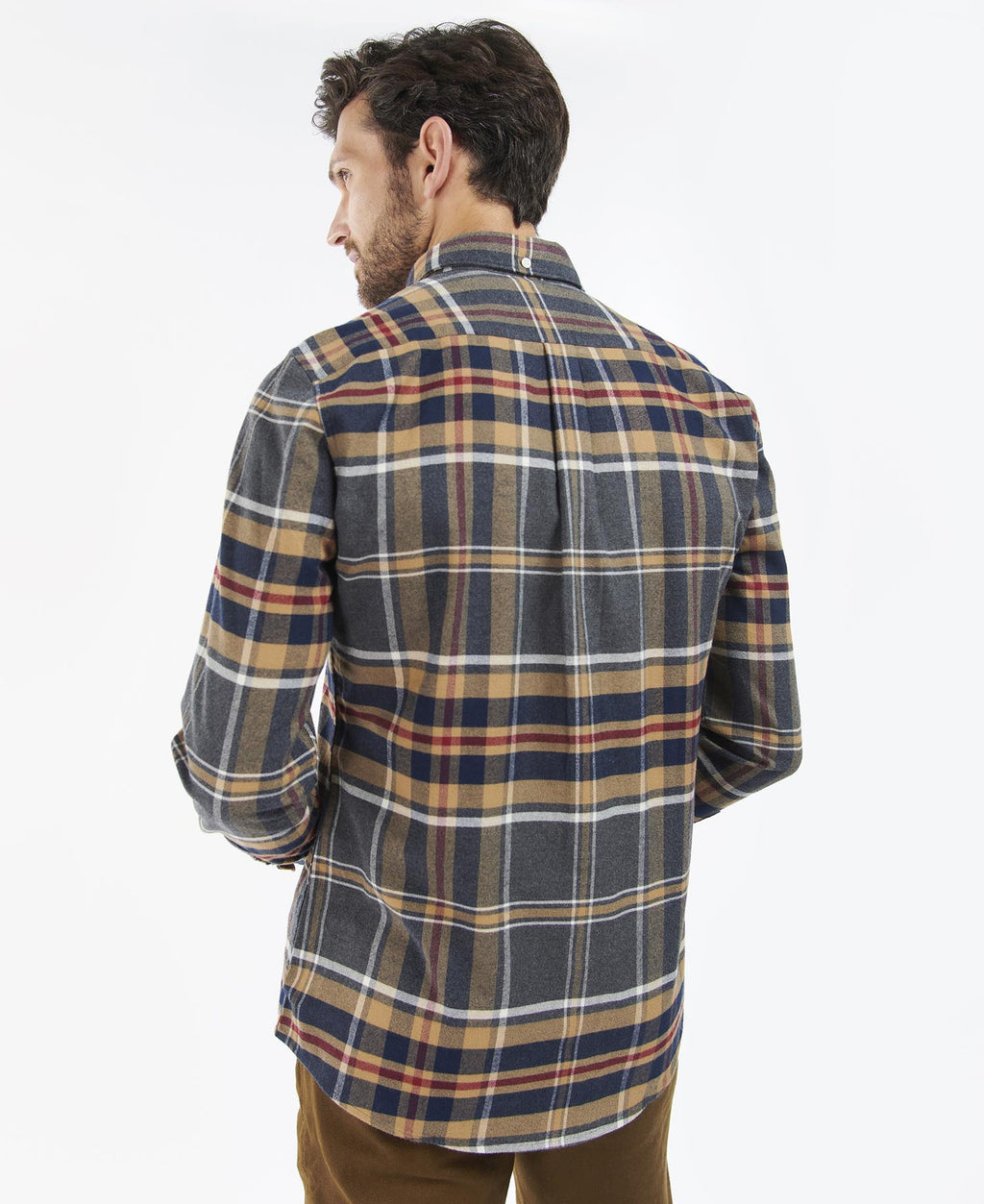 Barbour Ronan Tailored Shirt // GREY MARL