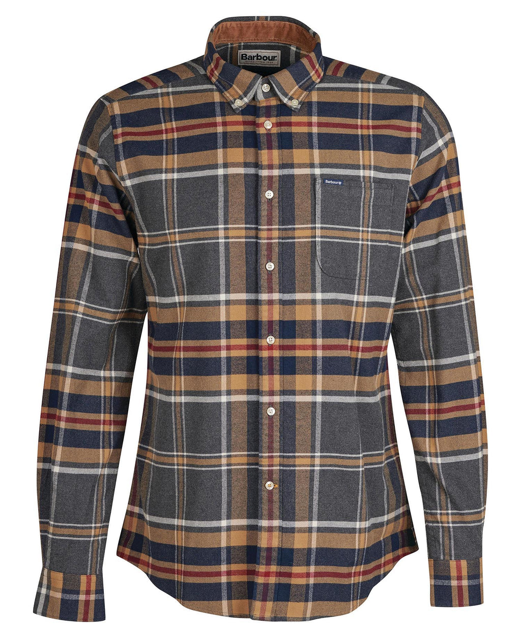 Barbour Ronan Tailored Shirt // GREY MARL