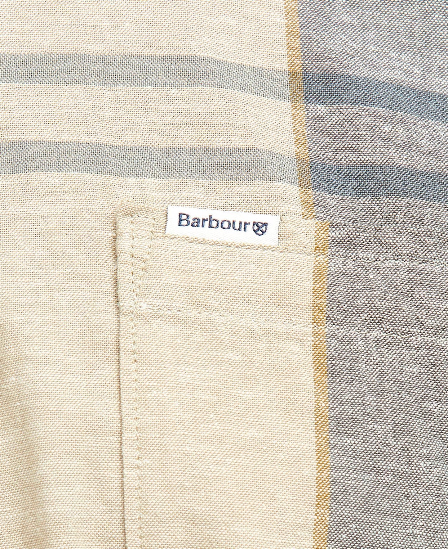 Barbour Douglas S/S Shirt MSH5077 // SAND TARTAN