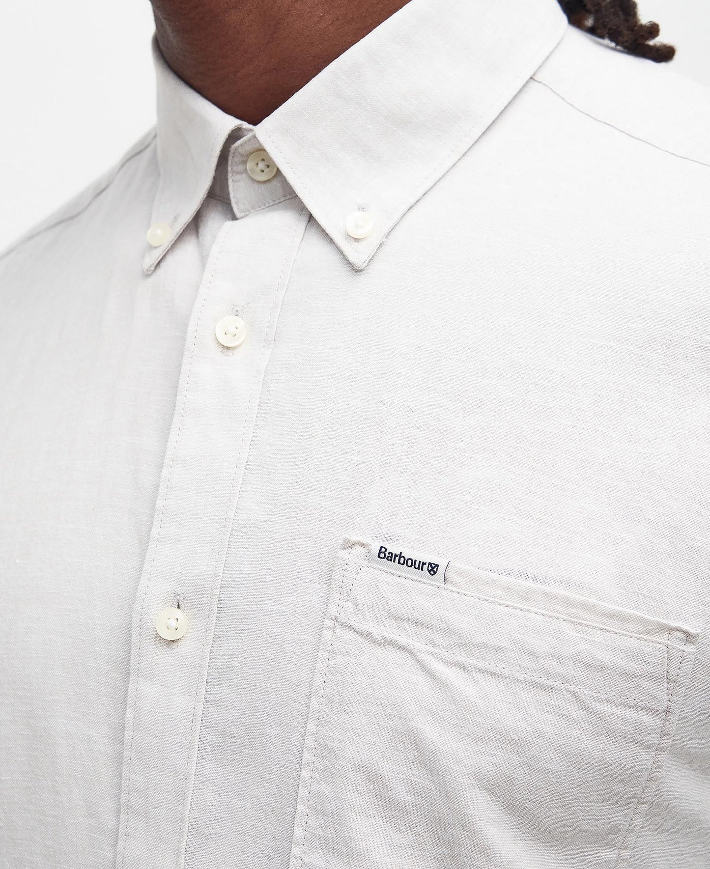 Barbour Nelson Shirt MSH5090 // MIST BE12