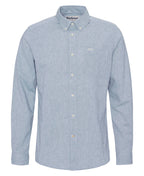 Barbour Nelson Tailores LS Shirt // LEAD BLUE BU23