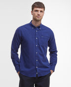 Barbour Nelson Tailored LS Shirt // INDIGO IN32