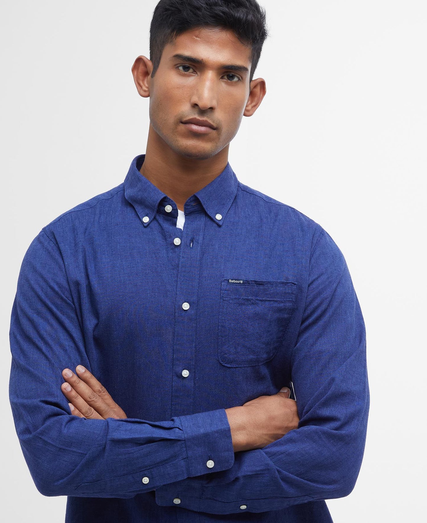 Barbour Nelson Shirt MSH5090 // INDIGO IN32