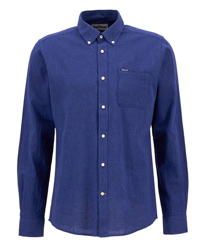 Barbour Nelson Shirt MSH5090 // INDIGO IN32