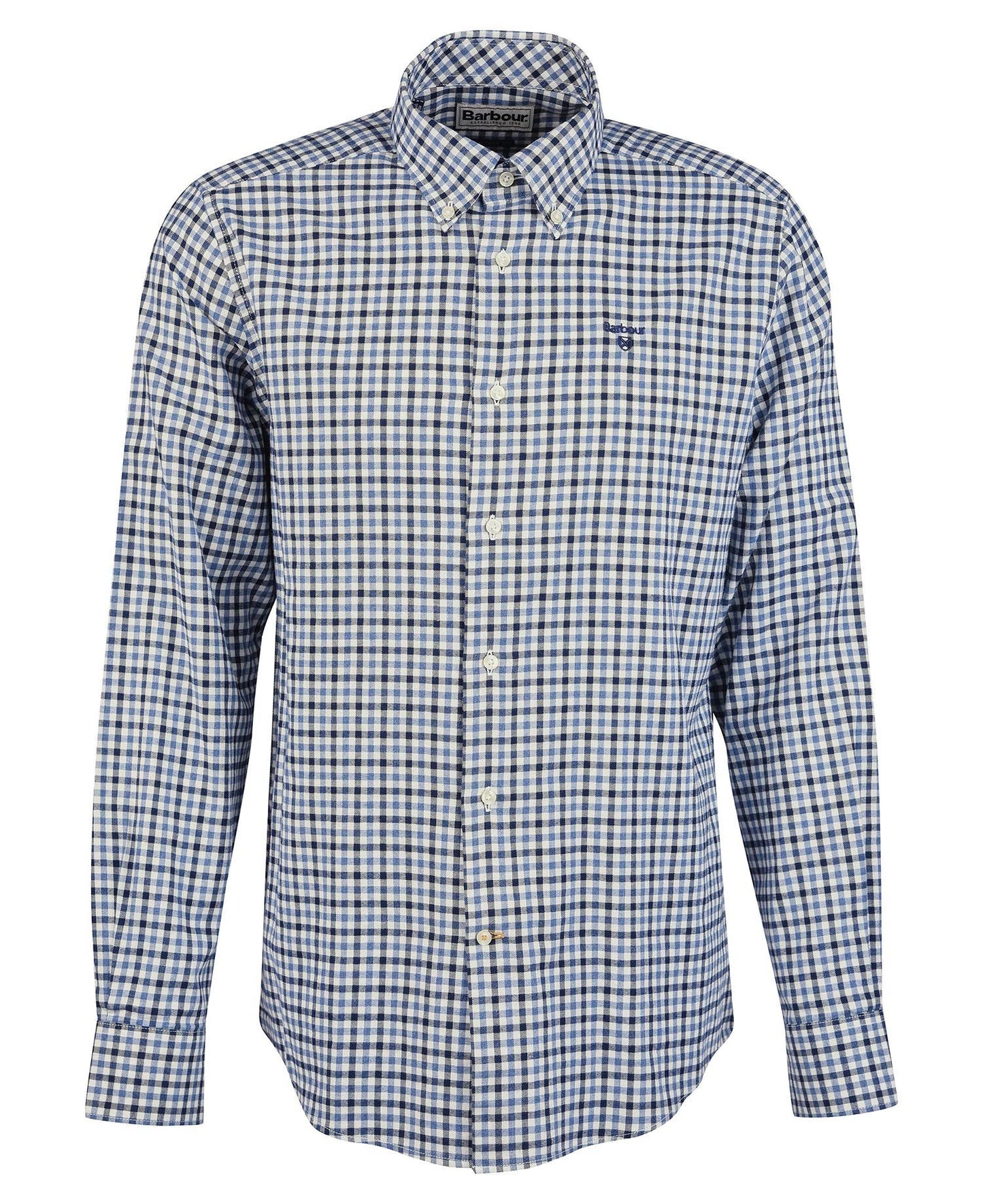 Barbour Finkle Tailored Fit Shirt // NAVY NY91