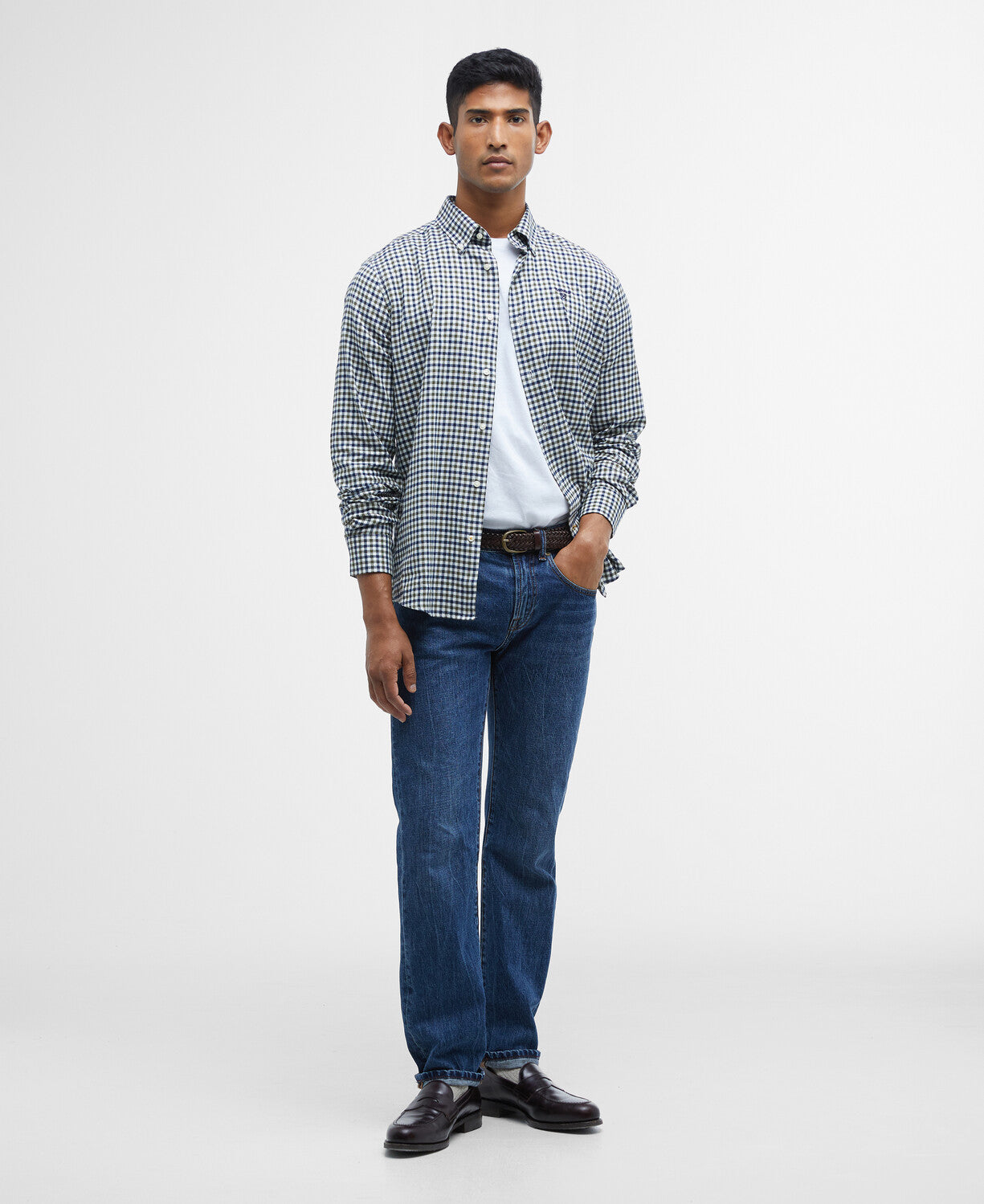 Barbour Finkle Tailored Shirt // OLIVE OL51