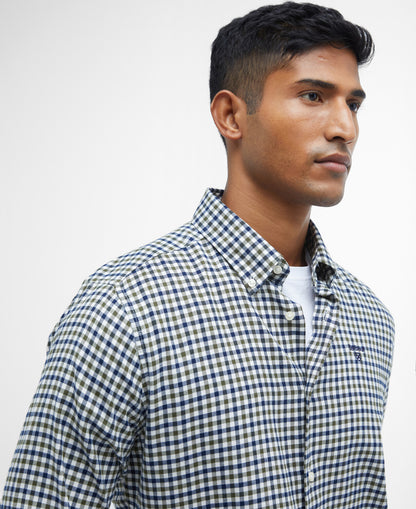 Barbour Finkle Tailored Shirt // OLIVE OL51