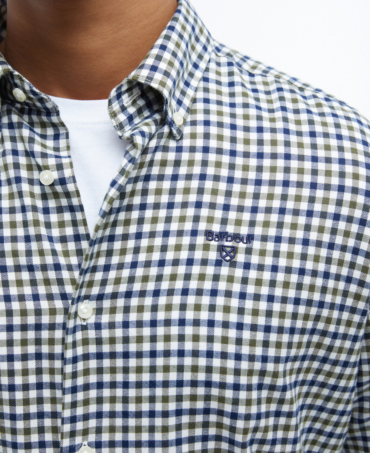 Barbour Finkle Tailored Shirt // OLIVE OL51