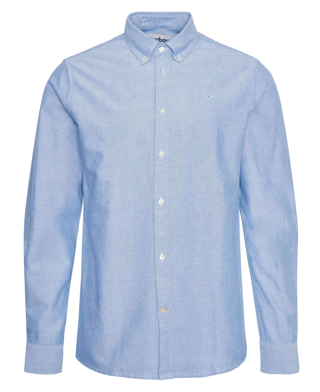 Barbour Oxford Tailored Long-Sleeved Shirt // MIDNIGHT BL92