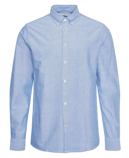 Barbour Oxford Tailored Long-Sleeved Shirt // MIDNIGHT BL92