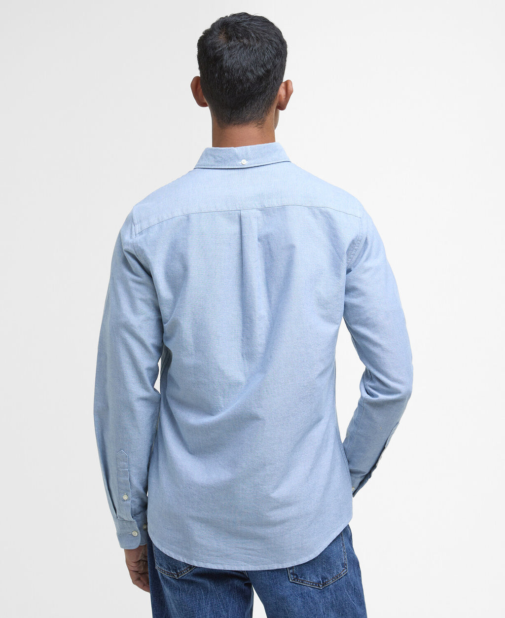 Barbour Oxford Tailored Long-Sleeved Shirt // MIDNIGHT BL92