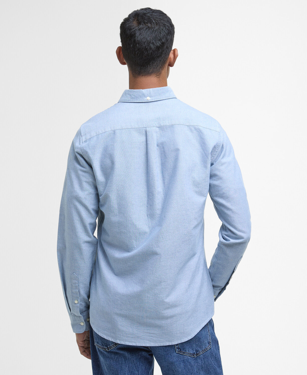 Barbour Oxford Tailored Long-Sleeved Shirt // MIDNIGHT BL92