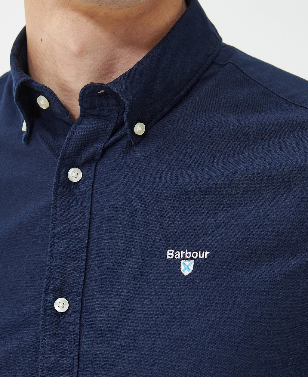 Barbour Oxtown TF LS Shirt // NAVY