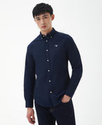 Barbour Oxtown TF LS Shirt // NAVY