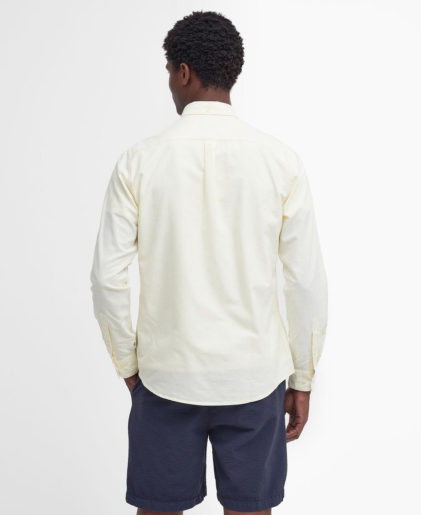 Barbour Oxtown TF LS Shirt // LEMON