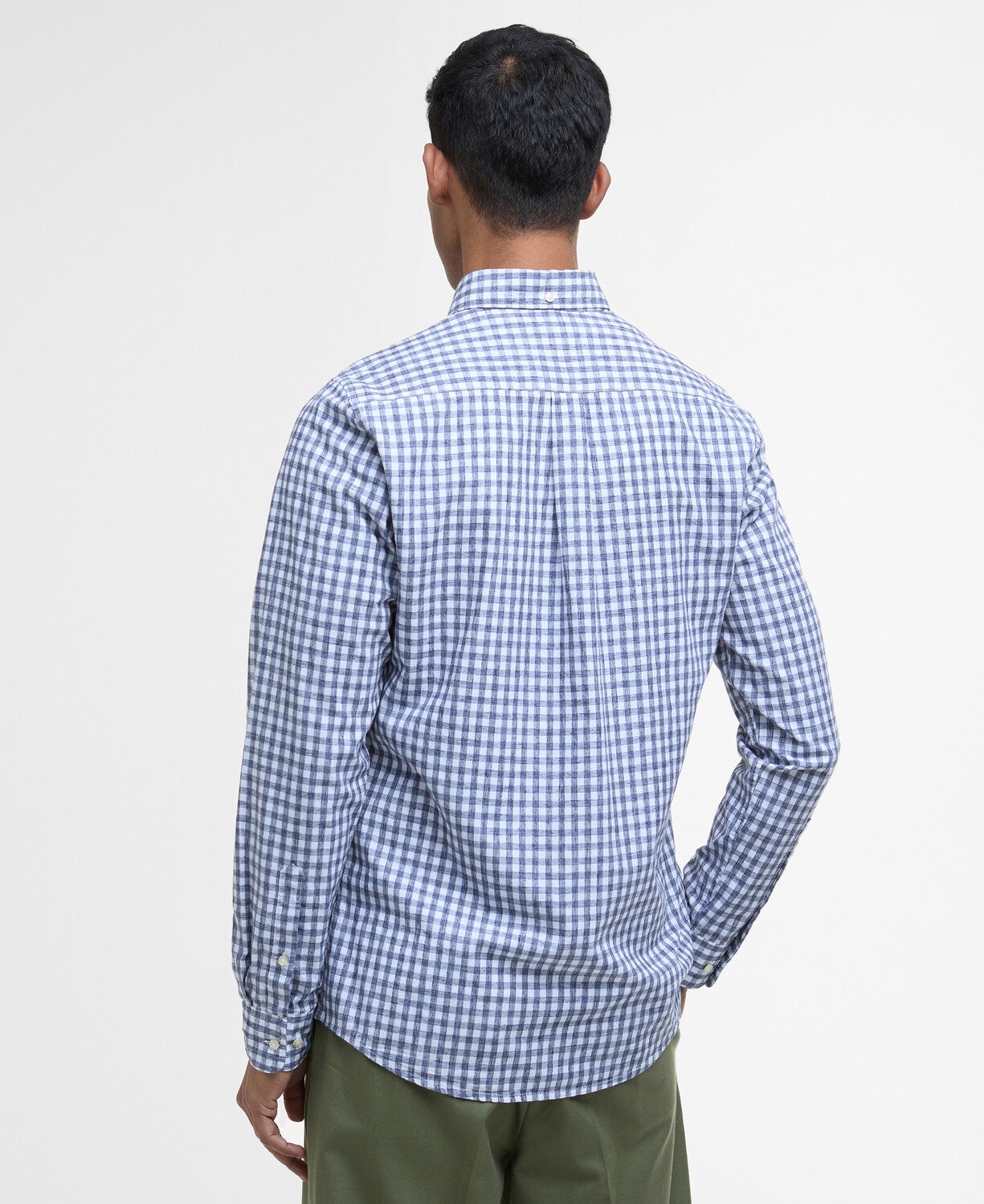 Barbour Kanehill Tailored LS shirt // NAVY NY91