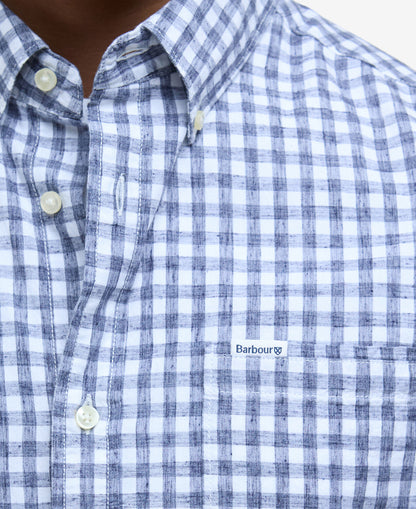 Barbour Kanehill Tailored LS shirt // NAVY NY91